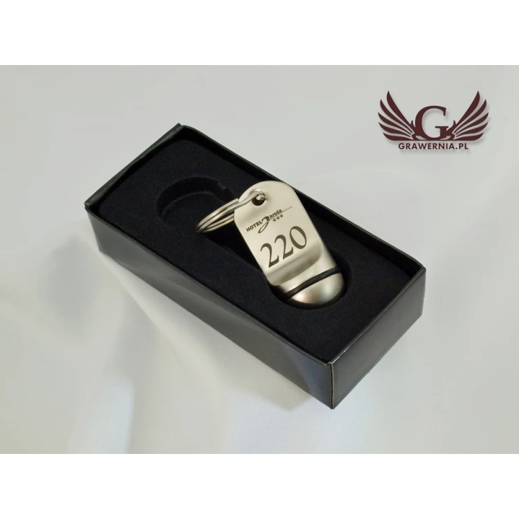 Hotel Keychain - SMALL METAL