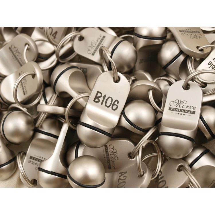 Hotel Keychain - SMALL METAL