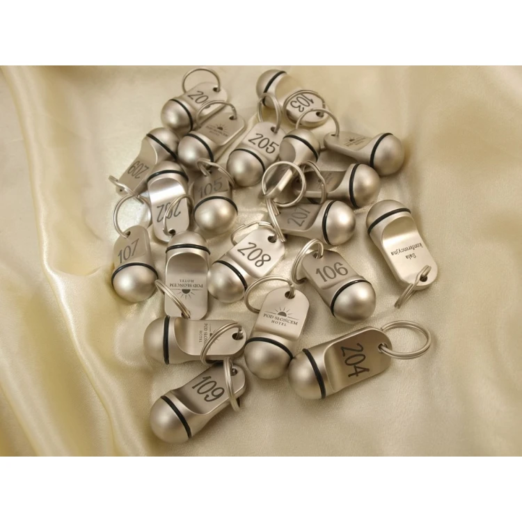 Hotel Keychain - SMALL METAL