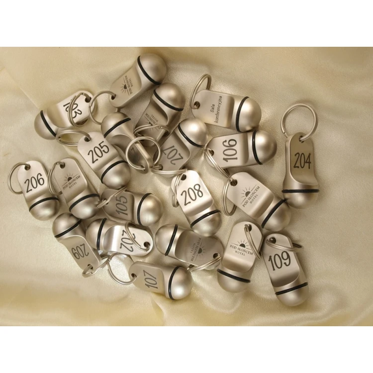 Hotel Keychain - SMALL METAL
