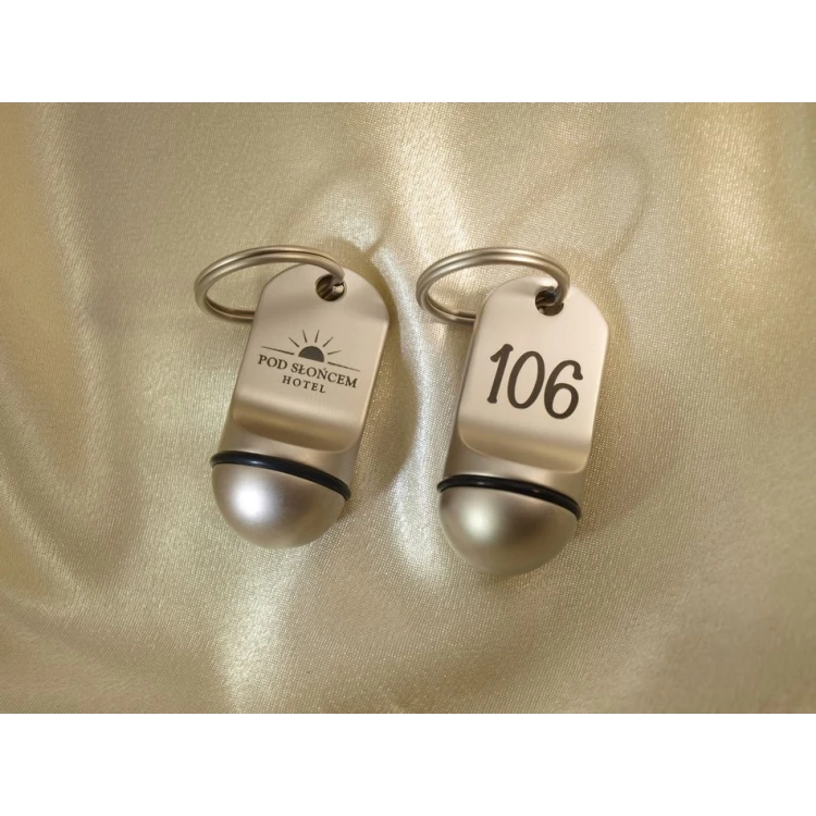 Hotel Keychain - SMALL METAL