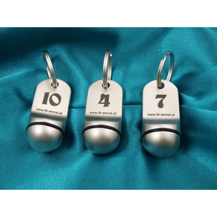 Hotel Keychain - SMALL METAL