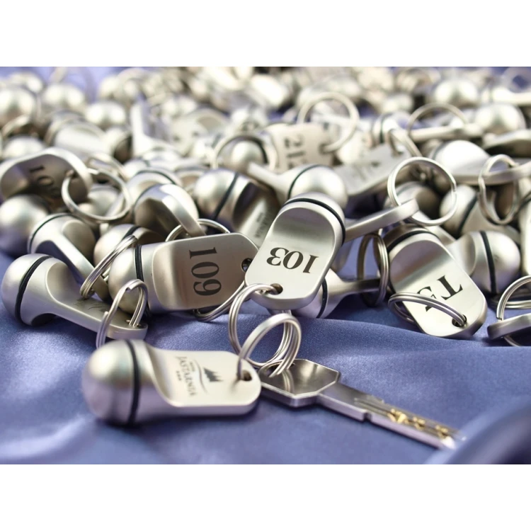 Hotel Keychain - SMALL METAL