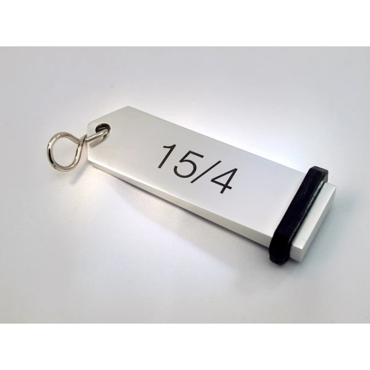 Silver Hotel Keychain - SENATOR