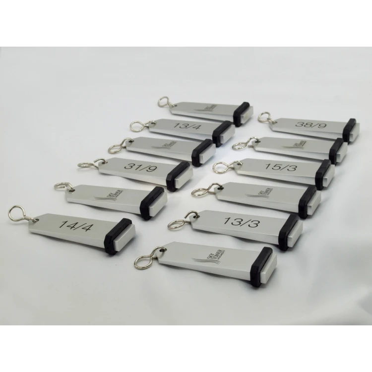 Silver Hotel Keychain - SENATOR
