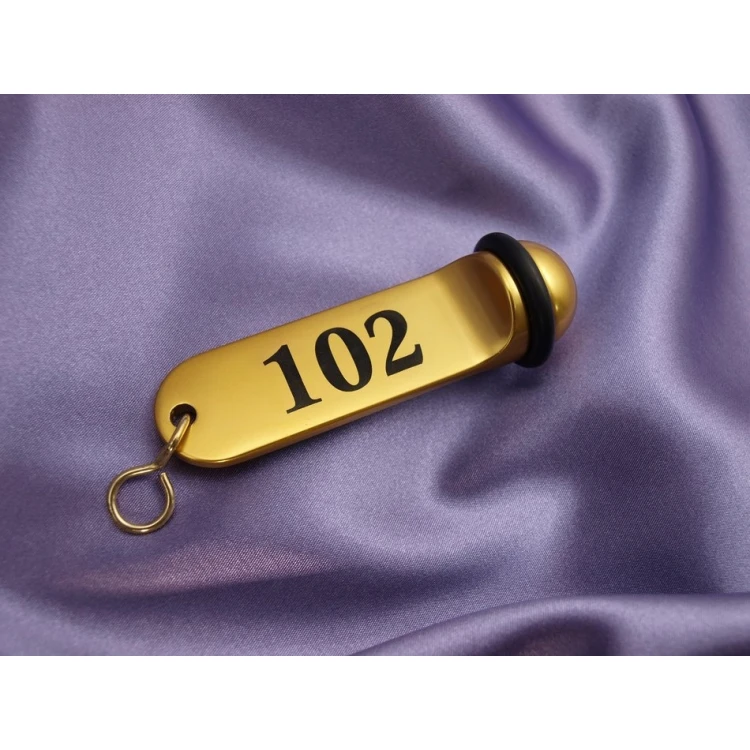 Golden Hotel Keychain - PRESIDENT