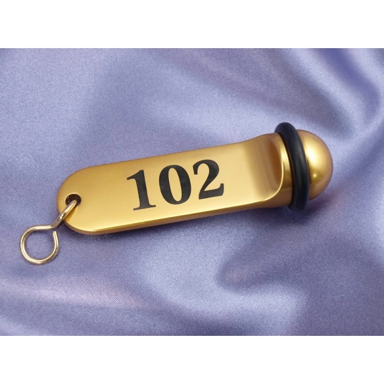 Golden Hotel Keychain - PRESIDENT