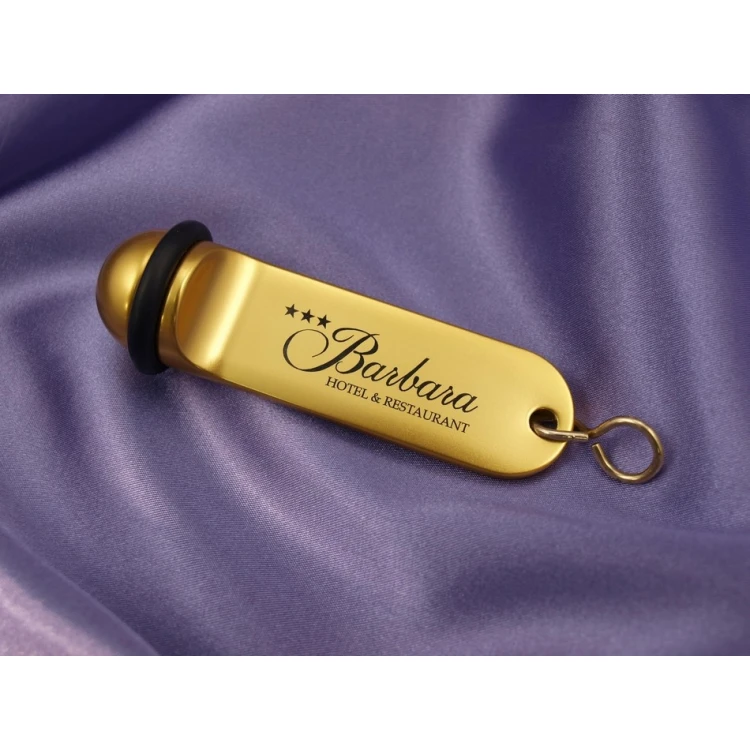 Golden Hotel Keychain - PRESIDENT