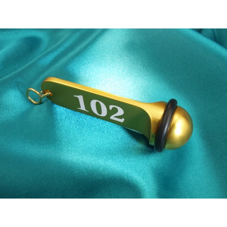 Golden Hotel Keychain - PRESIDENT