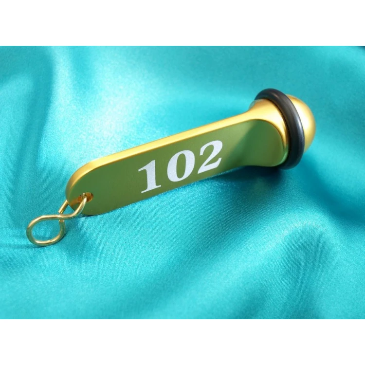 Golden Hotel Keychain - PRESIDENT