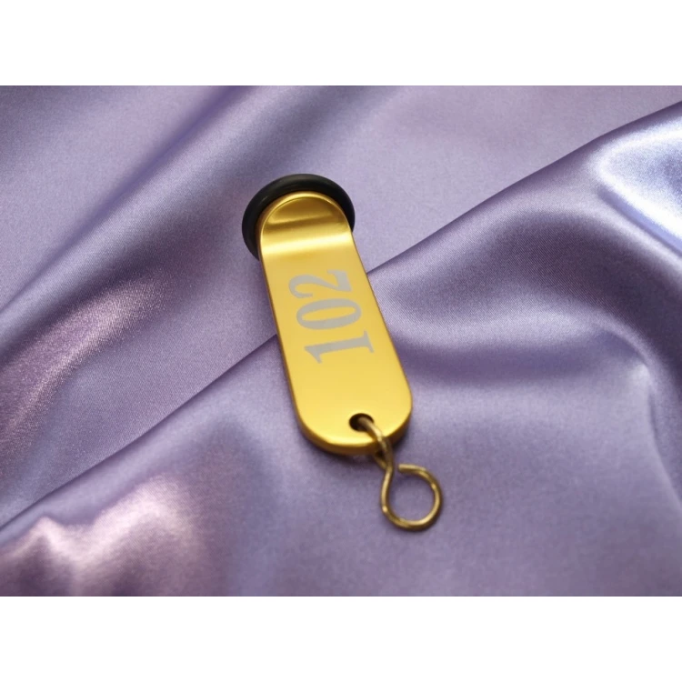Golden Hotel Keychain - PRESIDENT
