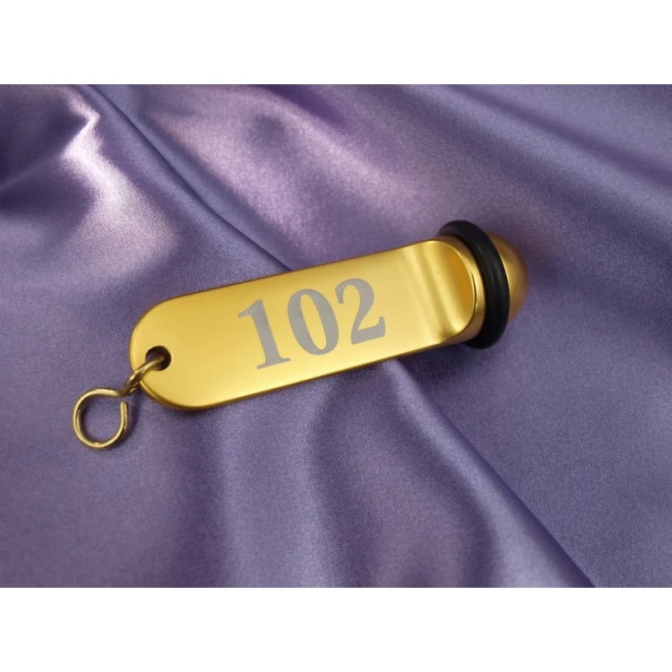 Golden Hotel Keychain - PRESIDENT