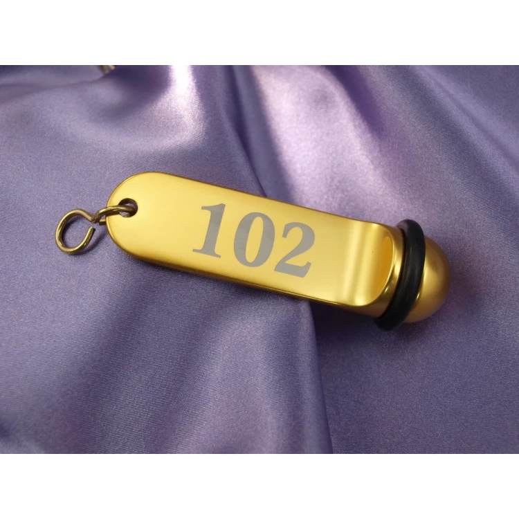 Golden Hotel Keychain - PRESIDENT