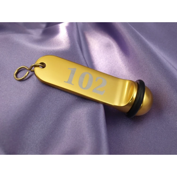 Golden Hotel Keychain - PRESIDENT