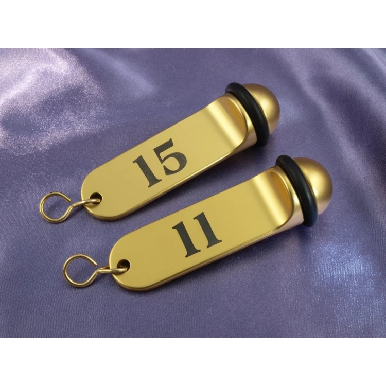 Golden Hotel Keychain - PRESIDENT