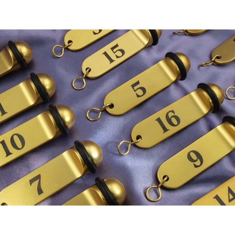 Golden Hotel Keychain - PRESIDENT