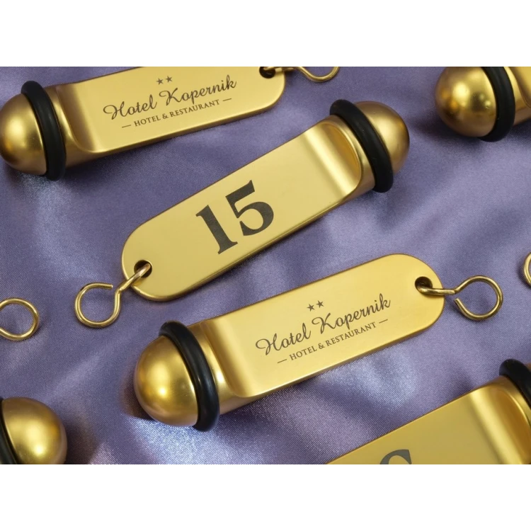 Golden Hotel Keychain - PRESIDENT