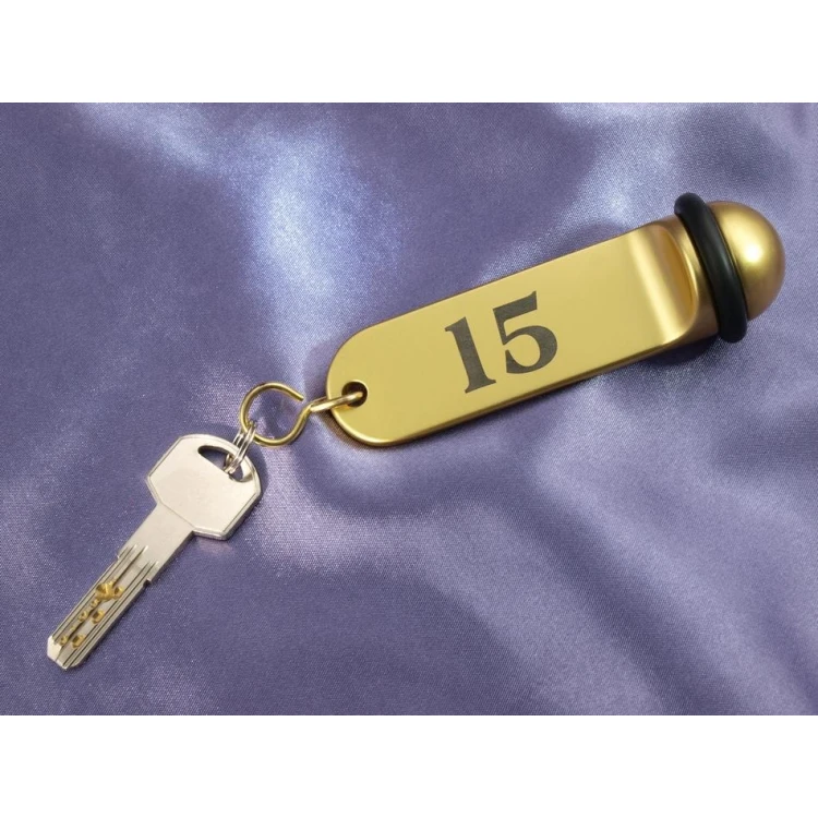 Golden Hotel Keychain - PRESIDENT