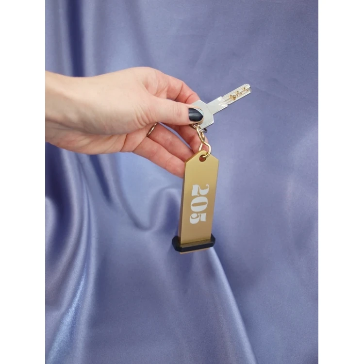 Golden Hotel Keychain - SENATOR