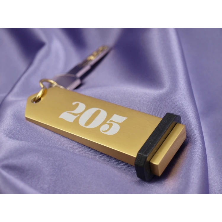 Golden Hotel Keychain - SENATOR
