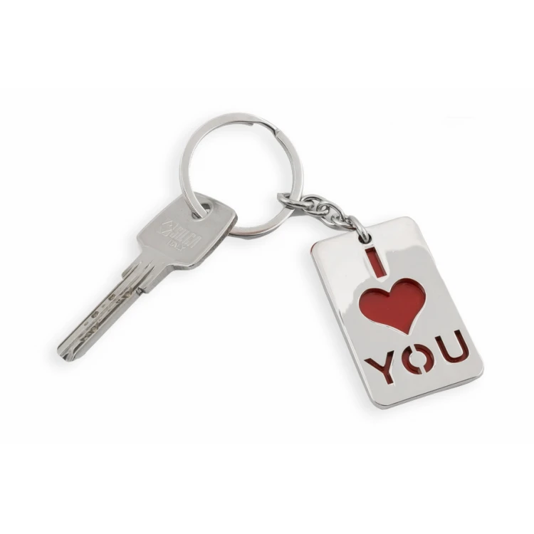 BRELOK I LOVE YOU with Your Engraving - BP63