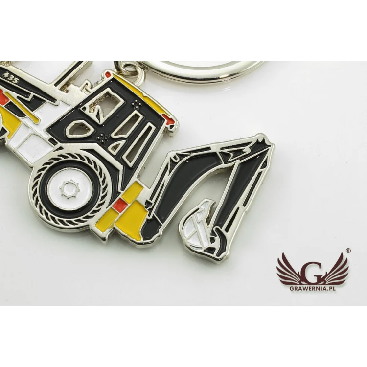 KEYCHAIN Excavator - with your engraving - BP40