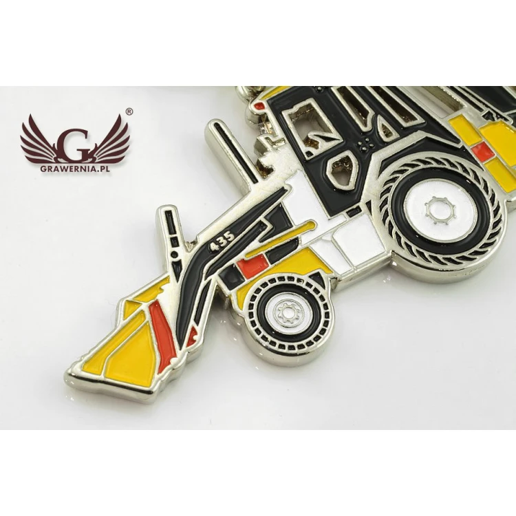 KEYCHAIN Excavator - with your engraving - BP40