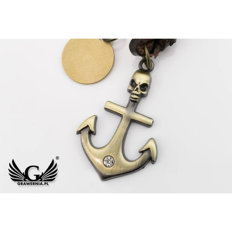 Vintage Anchor Keychain - with Your Engraving - BP108