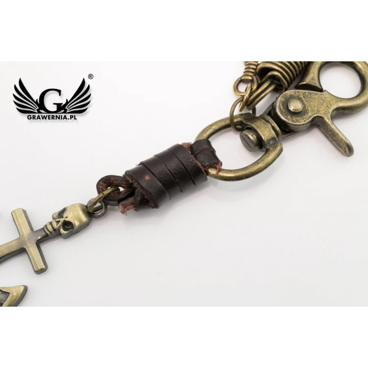 Vintage Anchor Keychain - with Your Engraving - BP108