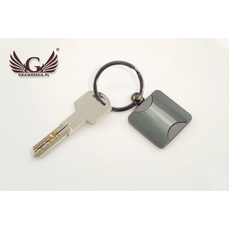 SQUARE KEYCHAIN - with your engraving - BP23