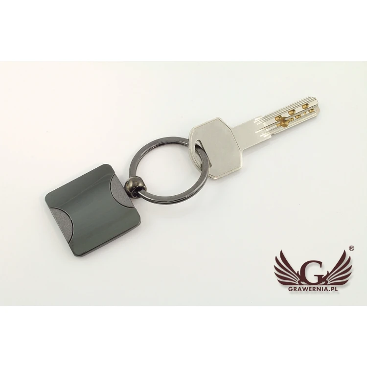 SQUARE KEYCHAIN - with your engraving - BP23