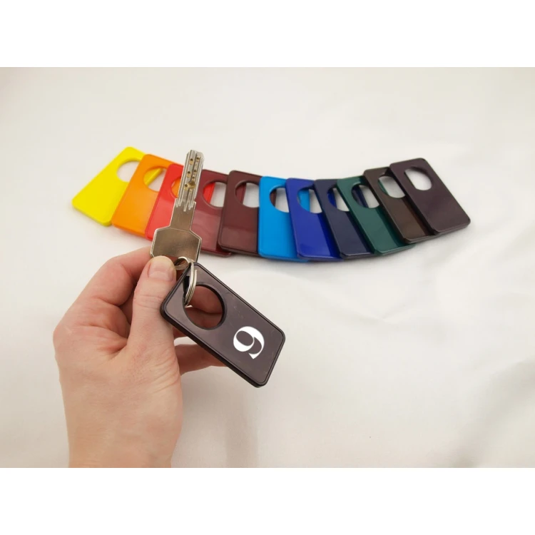 Keychain - LAGUNA - mix of colors - 65x35mm