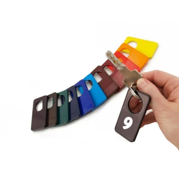 Keychain - LAGUNA - mix of colors - 65x35mm