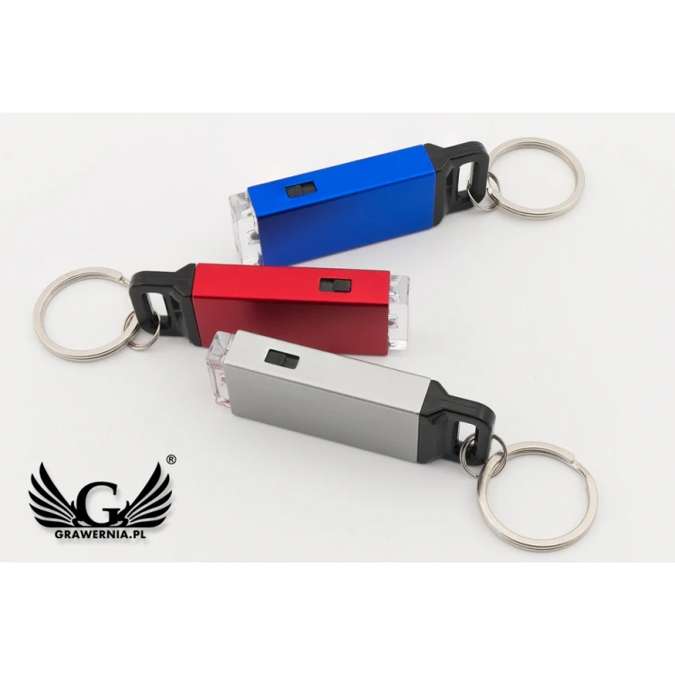RUFUS Flashlight Keychain with any engraving - BP104