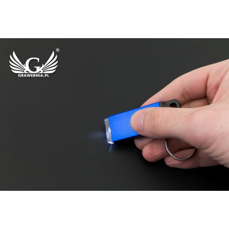 RUFUS Flashlight Keychain with any engraving - BP104