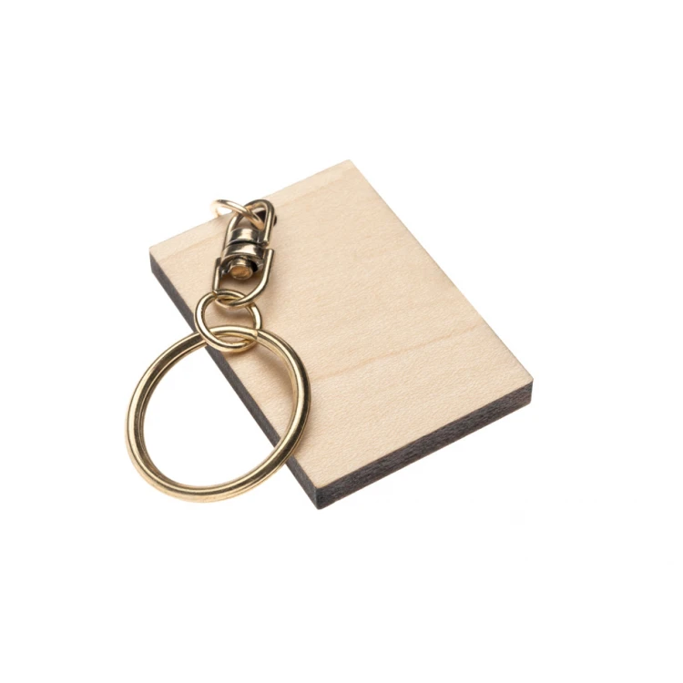 Keychain I Like Older - light maple wood - any engraving - BP163