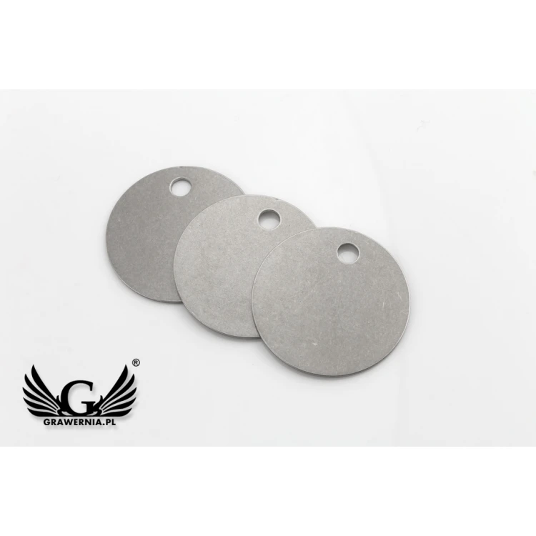 Metal Keychain - DORA Steel 1mm thick - size: 30x30mm - BM035