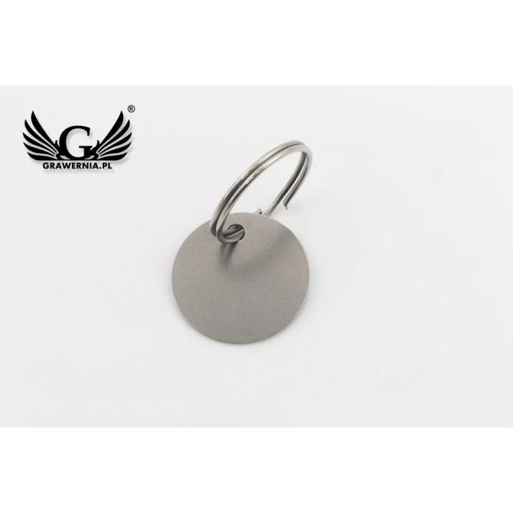 Metal Keychain - DORA Steel 1mm thick - size: 30x30mm - BM035