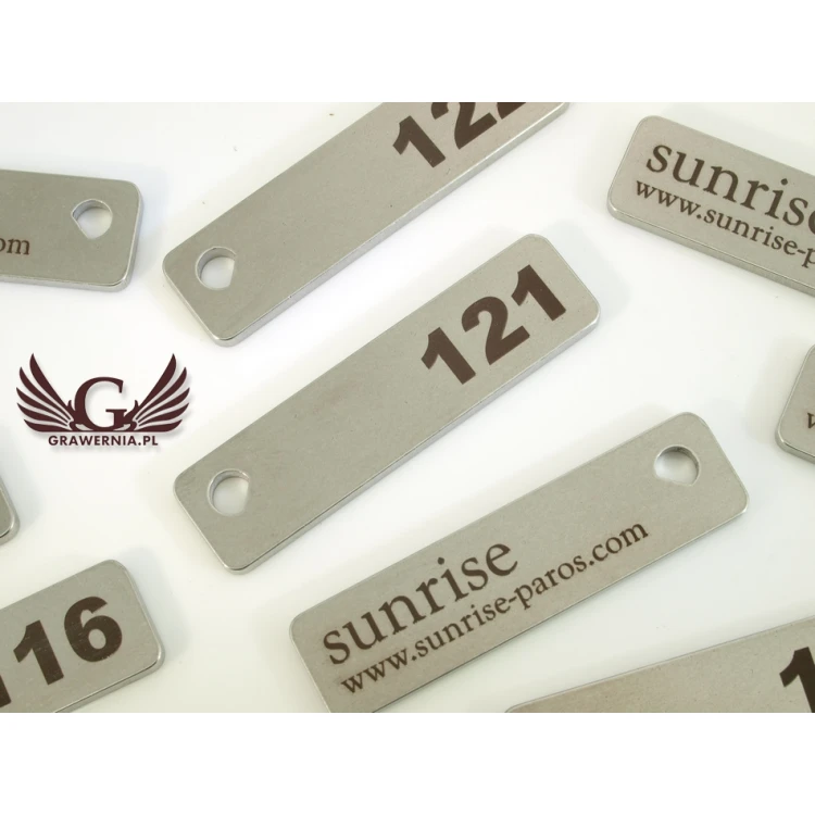 Hotel Keychain - HENRY 2mm Steel - BM016