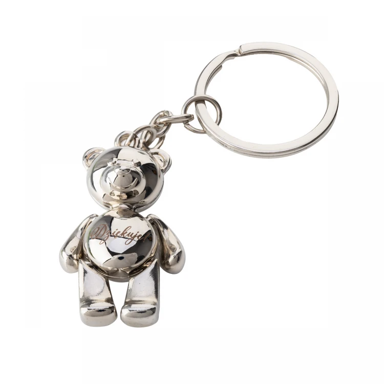 METAL BEAR KEYCHAIN - with your engraving - BP38