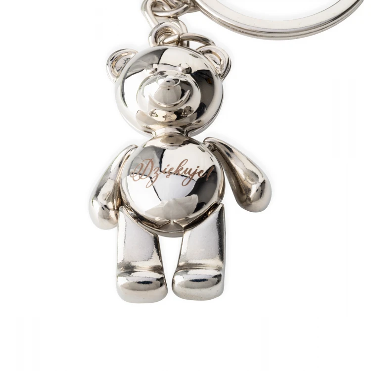 METAL BEAR KEYCHAIN - with your engraving - BP38