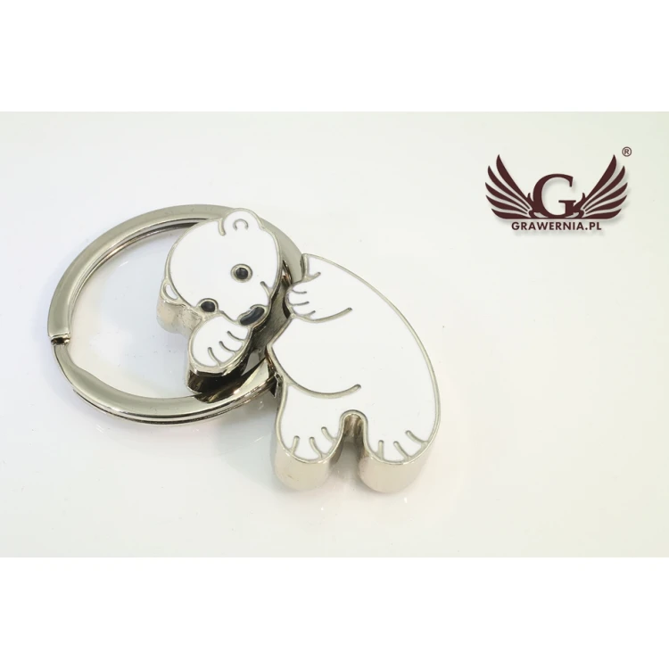 BEAR KEYCHAIN - with your engraving - BP3