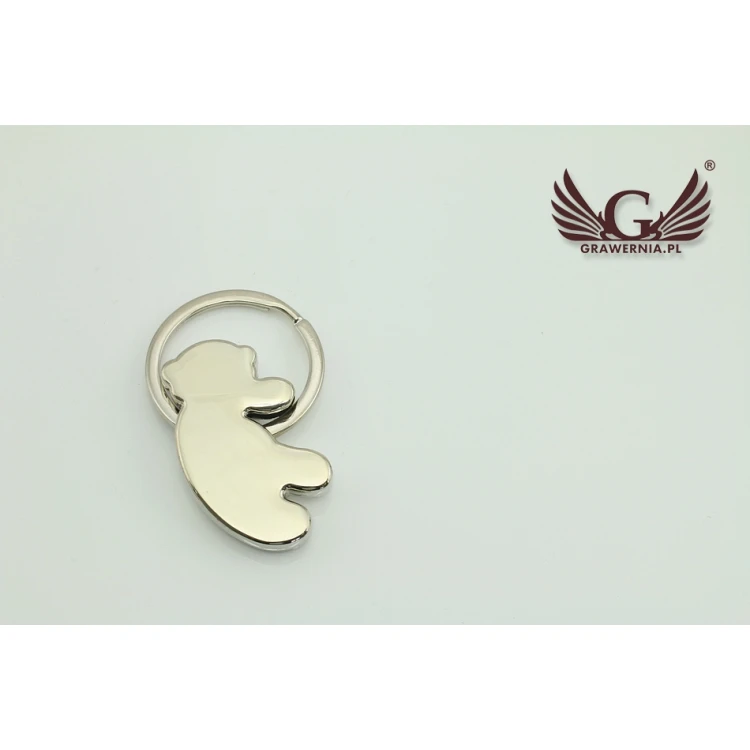 BEAR KEYCHAIN - with your engraving - BP3