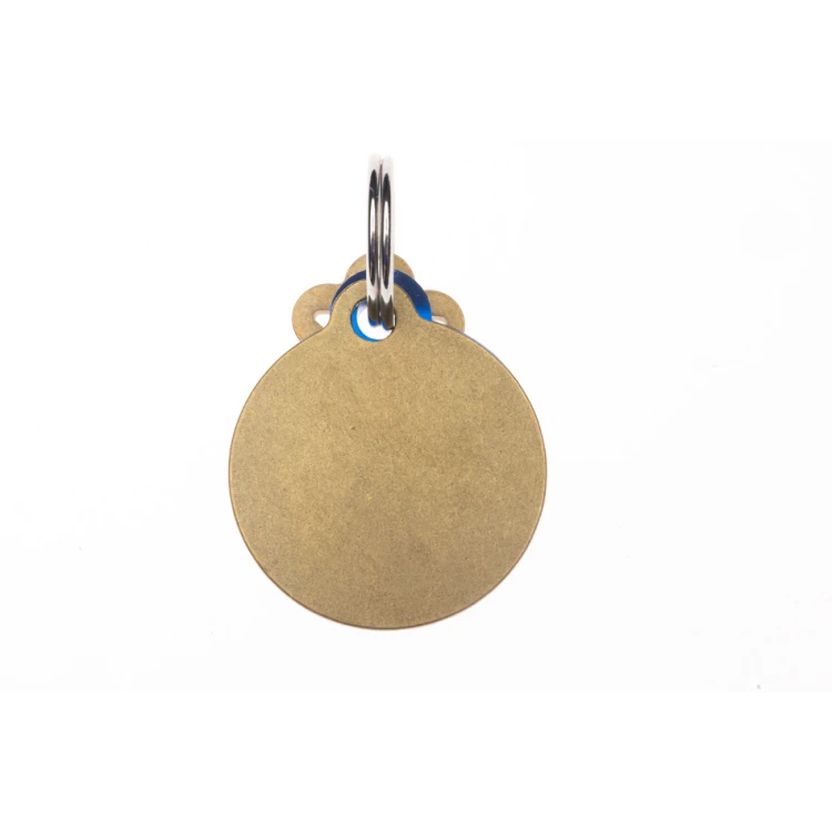 ID Tag - Premium Keyring for Dog and Cat with Your Engraving - BDZ019