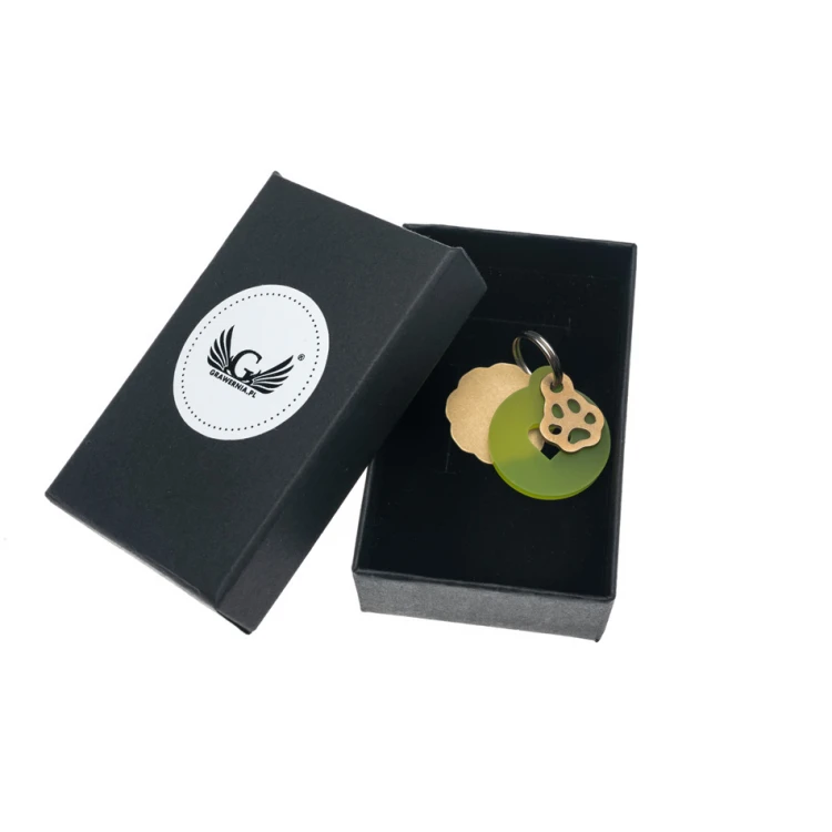 Premium Pet Tag - Keychain for Dog and Cat with Your Engraving - BDZ020