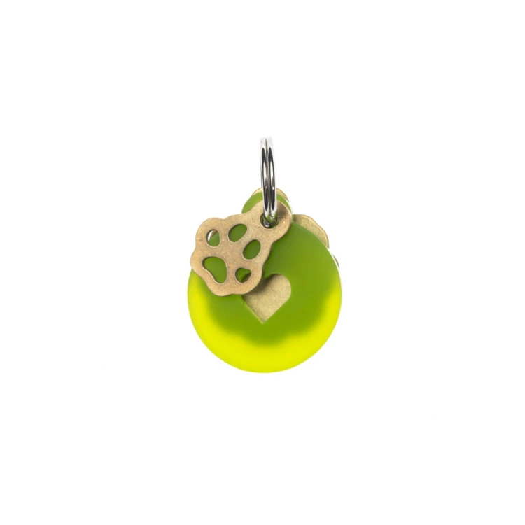 Premium Pet Tag - Keychain for Dog and Cat with Your Engraving - BDZ020