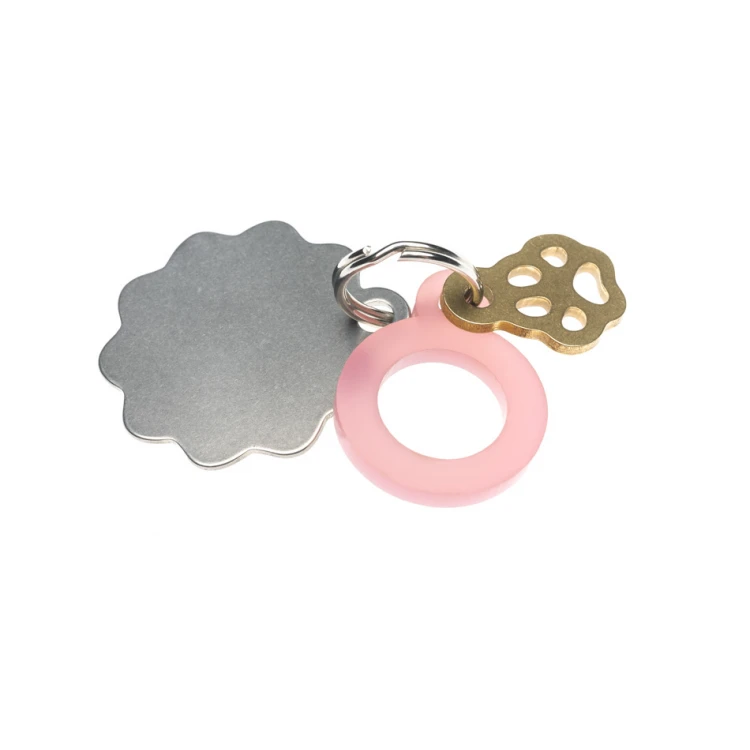 ID Tag - Premium Keychain for Dog and Cat with Your Engraving - BDZ021