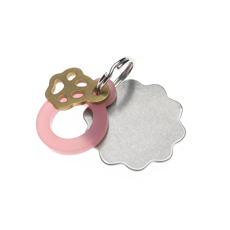 ID Tag - Premium Keychain for Dog and Cat with Your Engraving - BDZ021