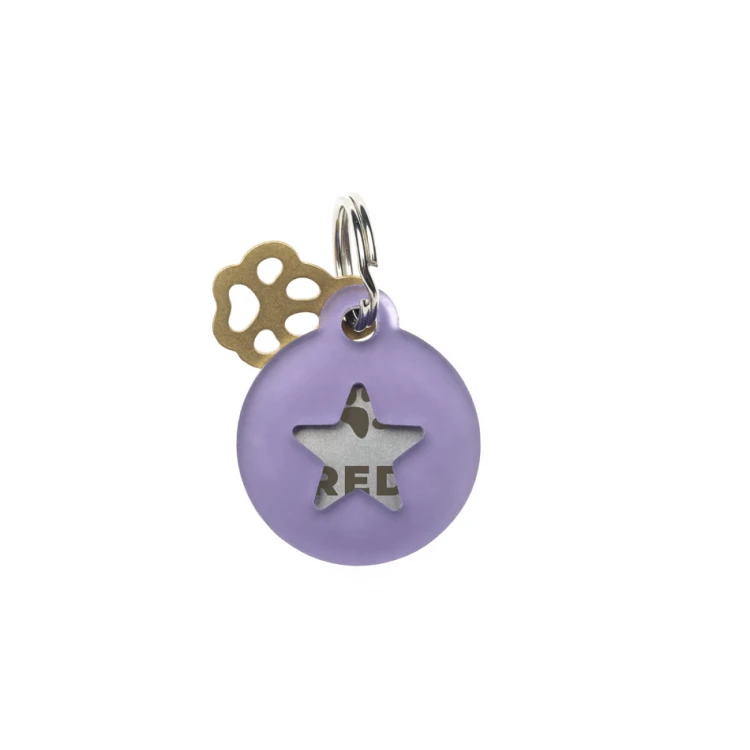 ID Tag - Premium Keychain for Dog and Cat with Your Engraving - BDZ022