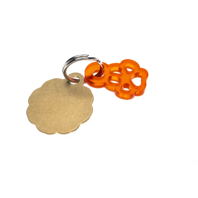 ID Tag - Premium Keychain for Dog and Cat with Your Engraving - BDZ028